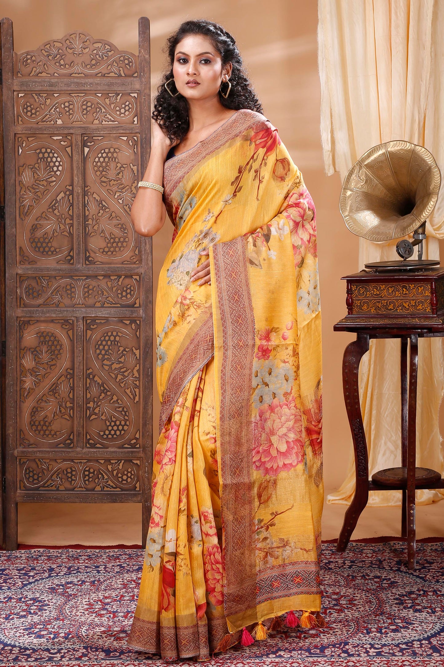 PREMIUM QUALITY TUSSAR SILK SAREE/SILKMARK CERTIFIED