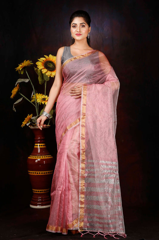 SILK ZARI BORDER SAREE